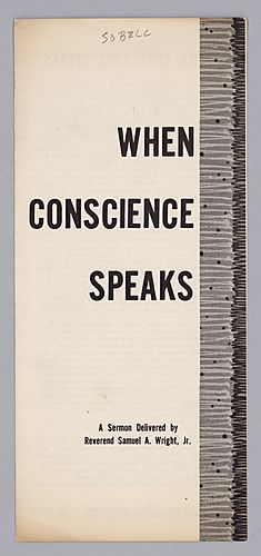 "When Conscience Speaks"