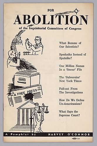 For Abolition of the Inquisitorial Committees of Congress