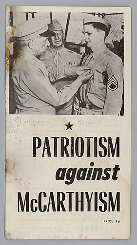 Patriotism against McCarthyism