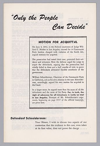 Only the People Can Decide