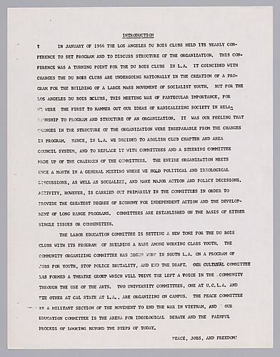 "Labor Committee Report"