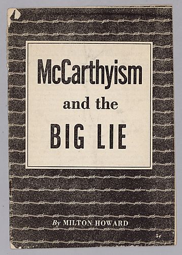 McCarthyism and the Big Lie, by Milton Howard