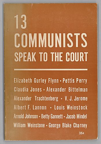 13 Communists Speak to the Court