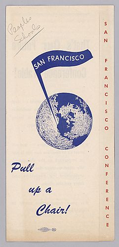 San Francisco Conference Pamphlet