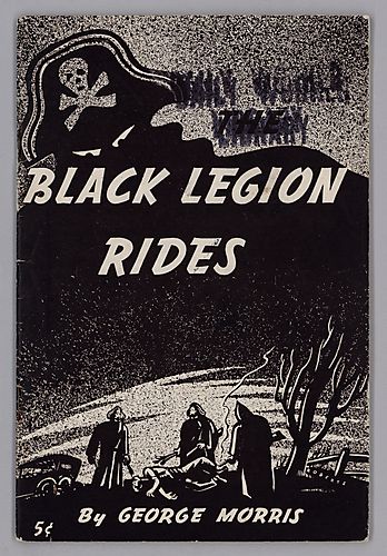 "The Black Legion Rides", By George Morris