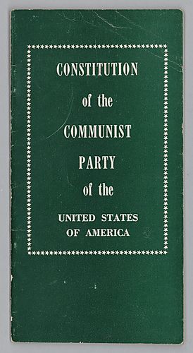 "Constitution of the Communist Party of the United States of America"