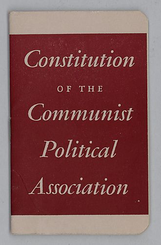 "Constitution of the Communist Political Association"