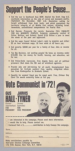 "Support the People's Cause..."