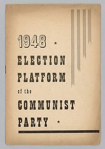 "1948 Election Platform of the Communist Party"