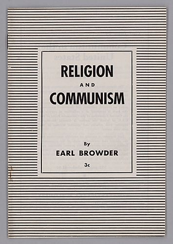 "Religion and Communism", By Earl Browder