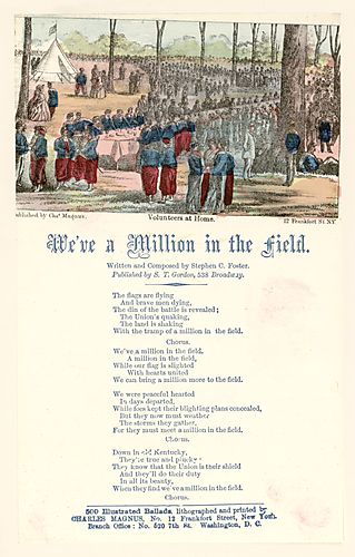 We've a million in the field. Text Text