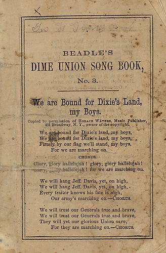 Dime Union song book