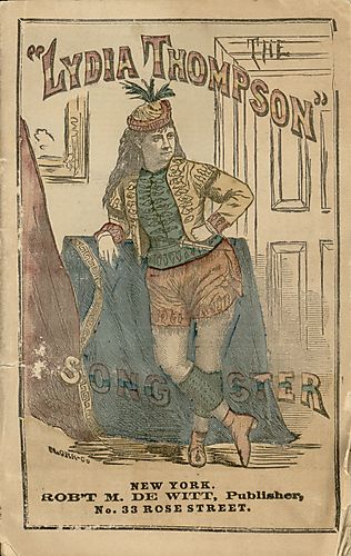 Lydia Thompson songster