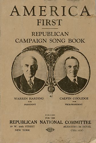 Republican campaign song book