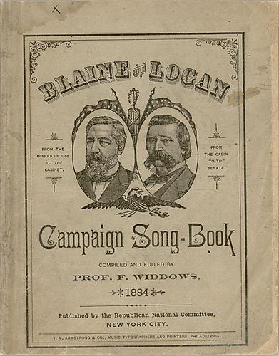 Blaine and Logan campaign song-book