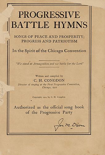 Progressive battle hymns