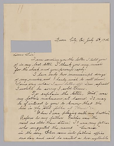 From William Foster (Morrison's son)