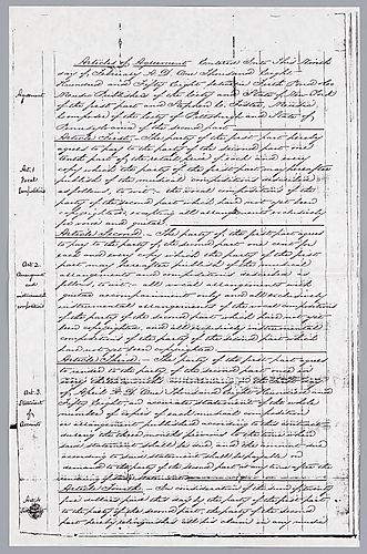 Contract between Foster and Firth Pond & Co.