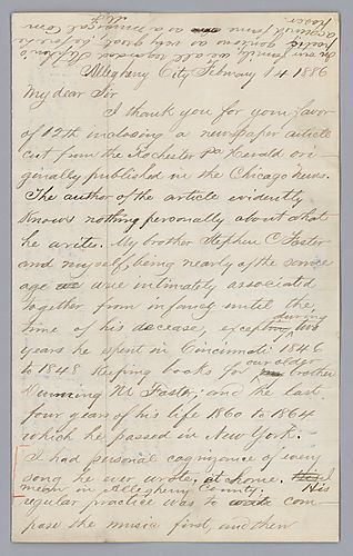 From Morrison Foster to S. Reed Johnston