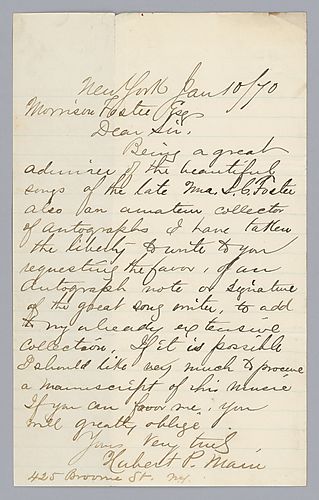 From Hubert P. Main to Morrison Foster