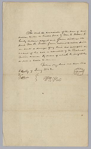 From William Hull to William B. Foster, Jr.