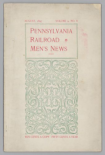 Pennsylvania Railroad Men's News, Vol. 9, No. 8