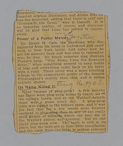 "Power of a Foster Melody"