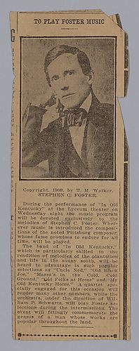 "To Play Foster Music"