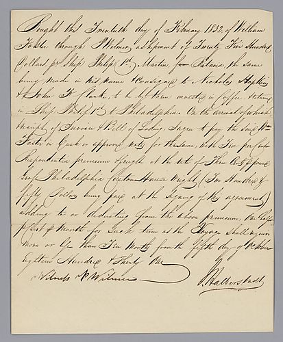 IOU from John Halbergshalt