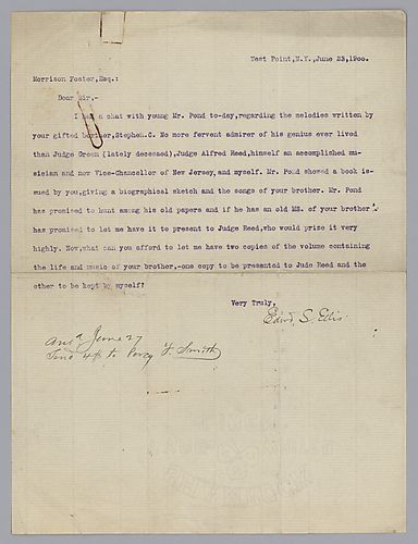 From Edward S. Ellis to Morrison Foster