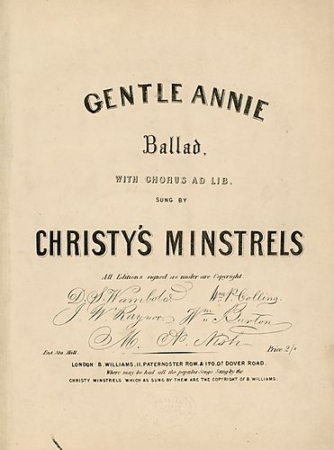 Gentle Annie; arr