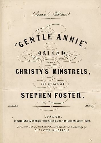 Gentle Annie; arr
