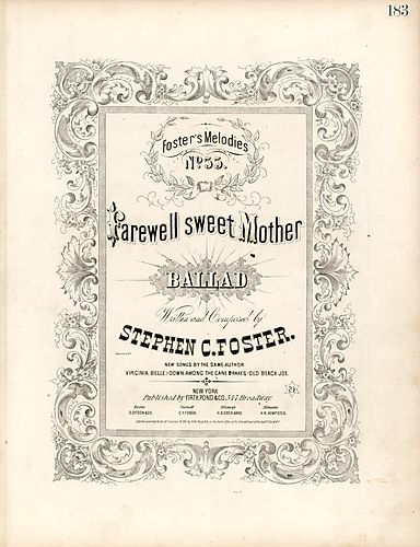 Farewell, sweet mother