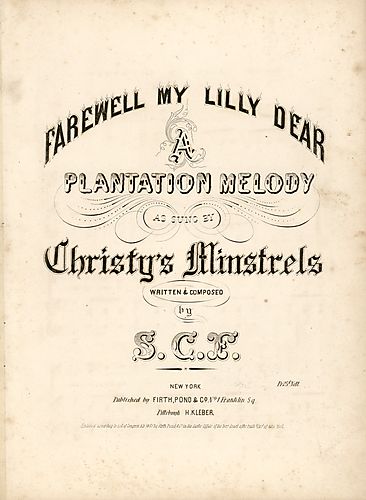 Farewell my Lilly dear