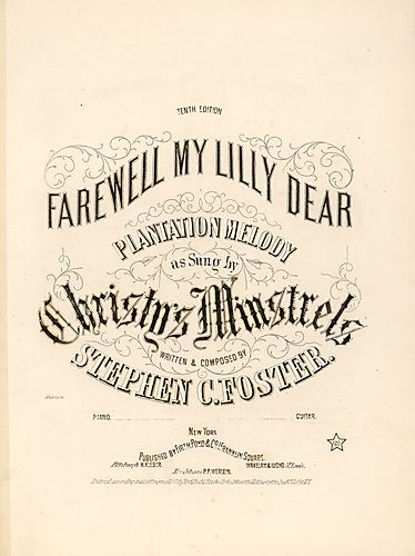 Farewell my Lilly dear