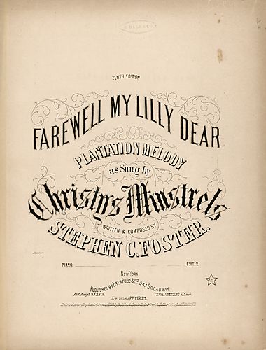 Farewell my Lilly dear