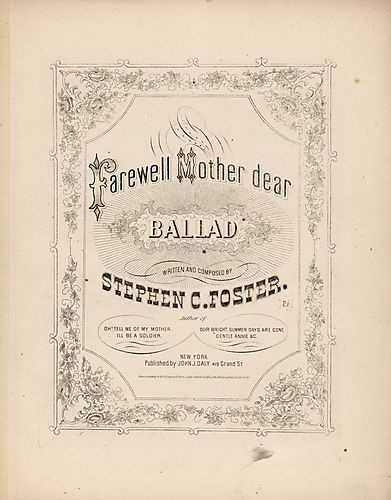 Farewell mother dear