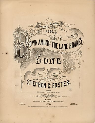 Down among the cane brakes