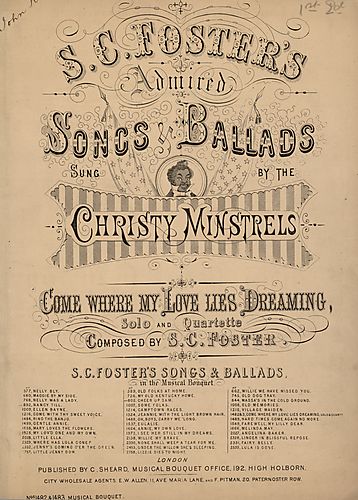 Come where my love lies dreaming; arr