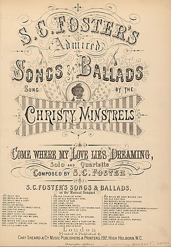 Come where my love lies dreaming; arr