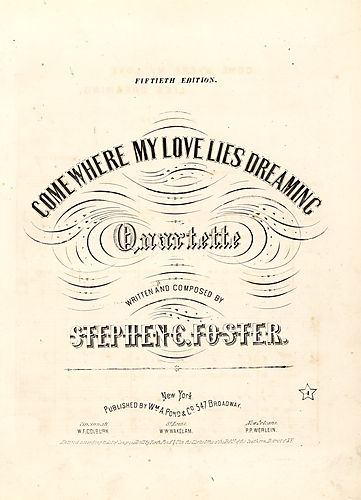 Come where my love lies dreaming