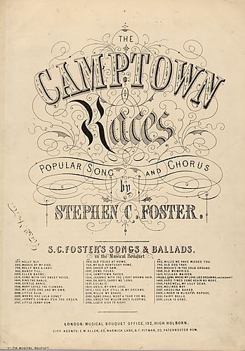 Gwine to run all night, or, De Camptown races