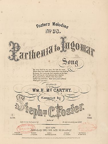 Parthenia to Ingomar
