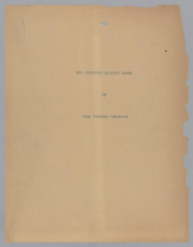 Washington Naval Conference pieces