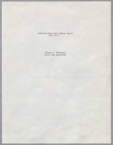 Thomas B. McFarland's compositions