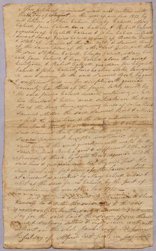 Samuel Beck's agreements