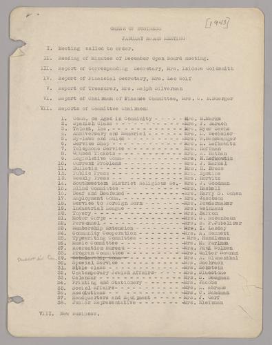 Executive Board Minutes