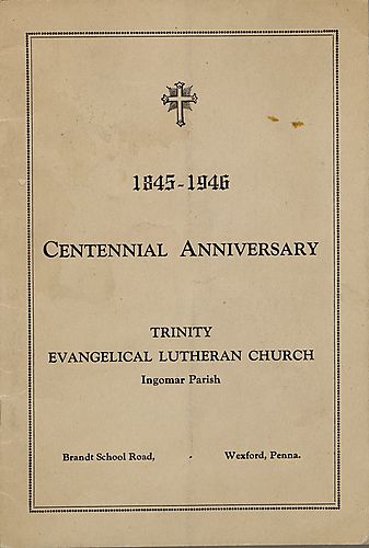 Centennial anniversary, 1845-1946