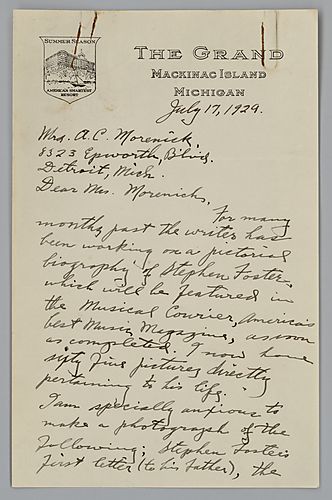 From Grover Sims to Evelyn Foster Morneweck