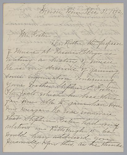 From Caroline Griffith to Morrison Foster